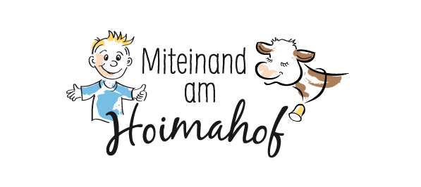Miteinand am Hoimahof - Kind und Kuh